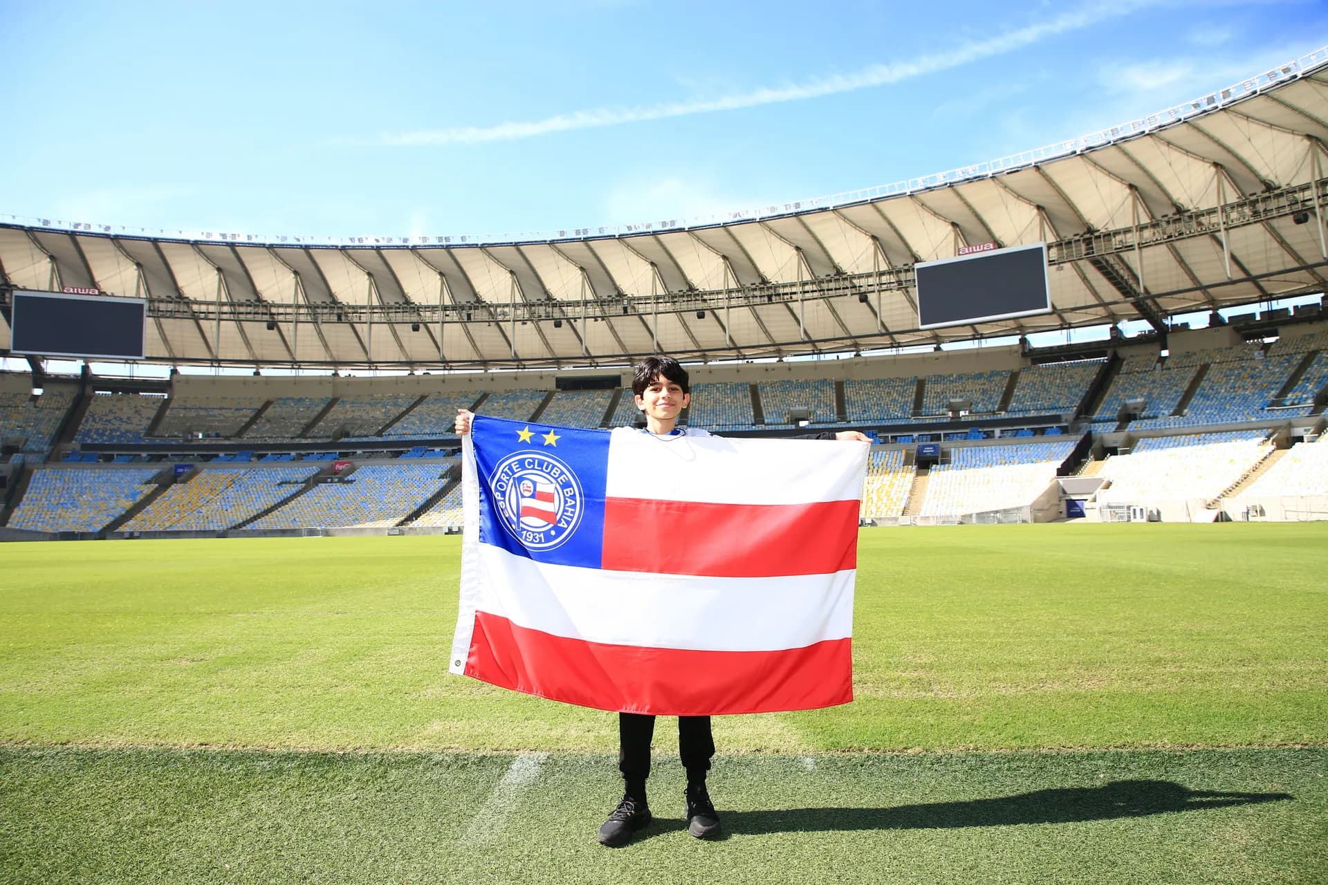 Momento no Maracanã