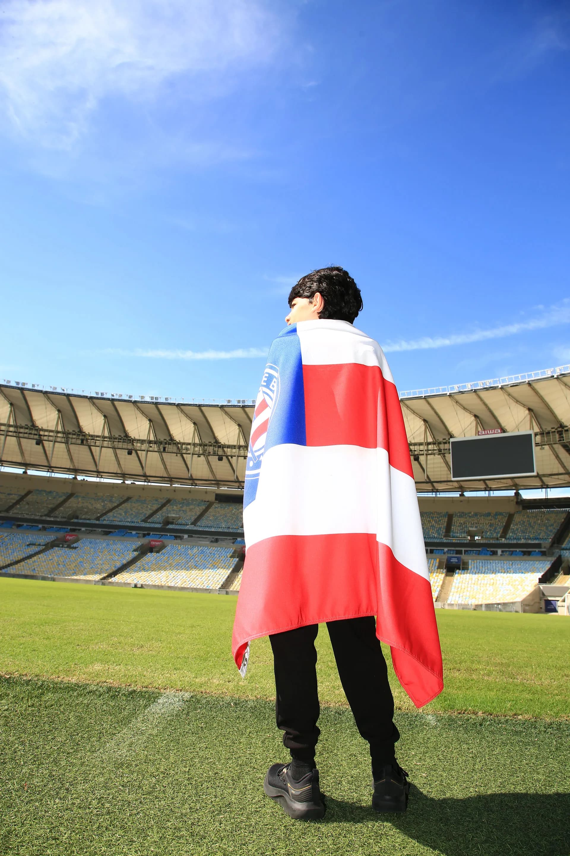 Registro no estádio