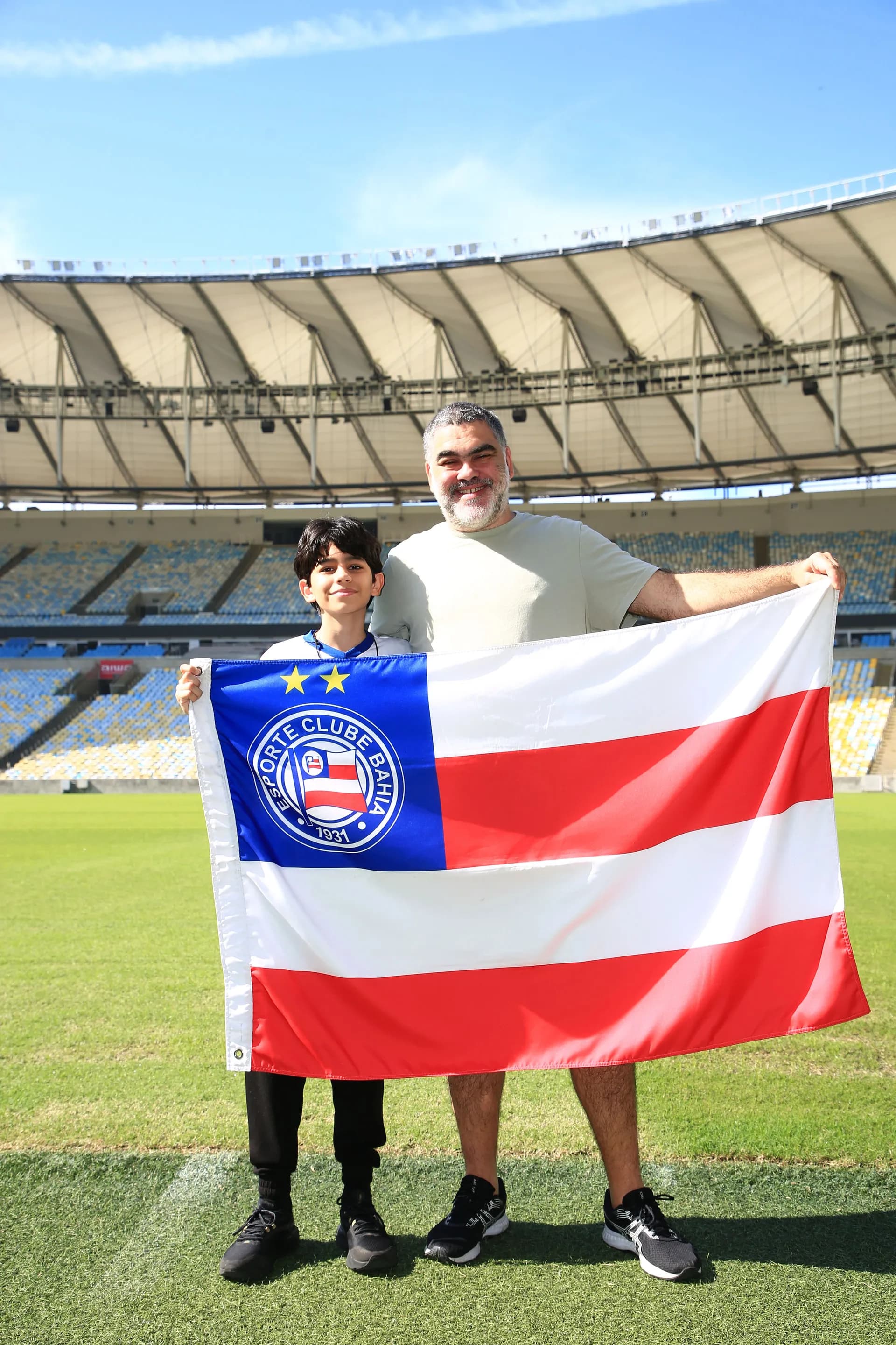 Torcedor no Maracanã